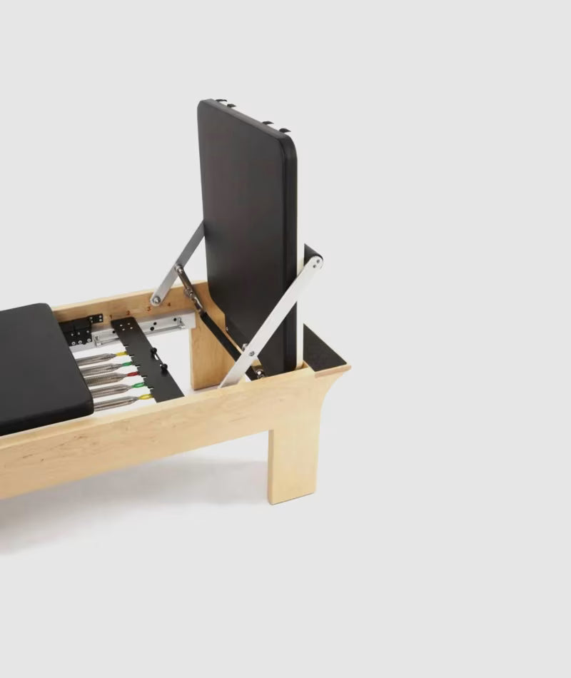 Classic Pilates Reformer Bed, Jump Board, Box, in Maple Wood